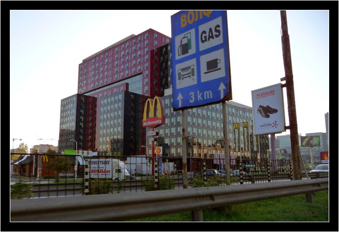 Modern Architecture from the freeway
