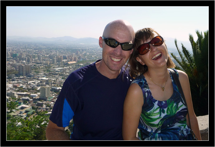 One of the good days, in Santiago, Chile