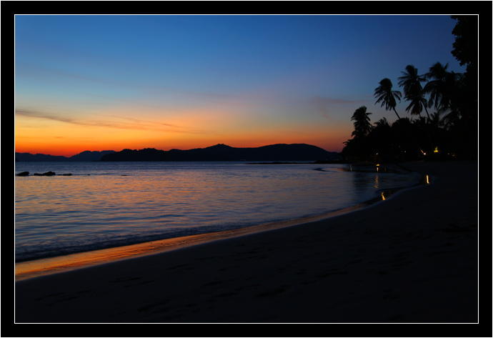 Sunset on Koh Mak