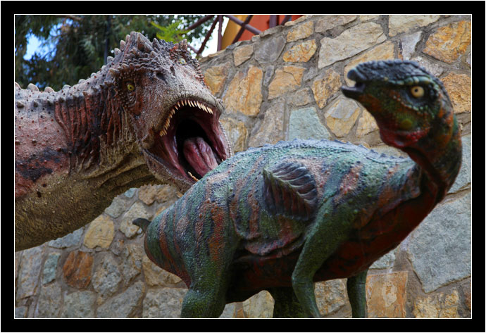Dinosaur Statues