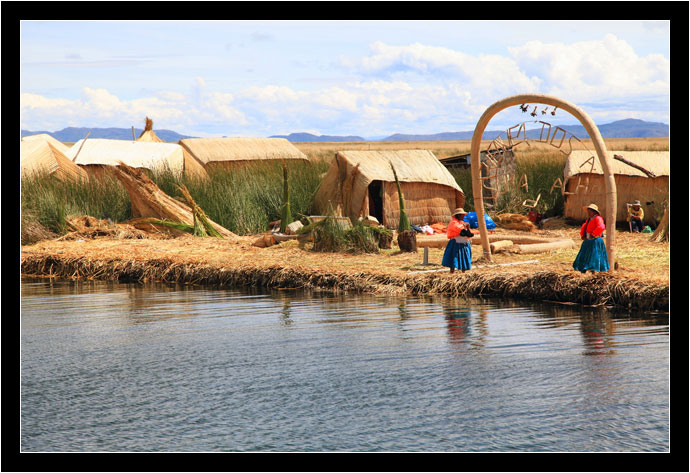 The Floating Islands of Los Uros