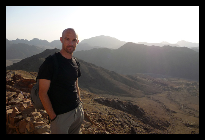 Hiking down Mt. Sinai Hiking down Mt. Sinai
