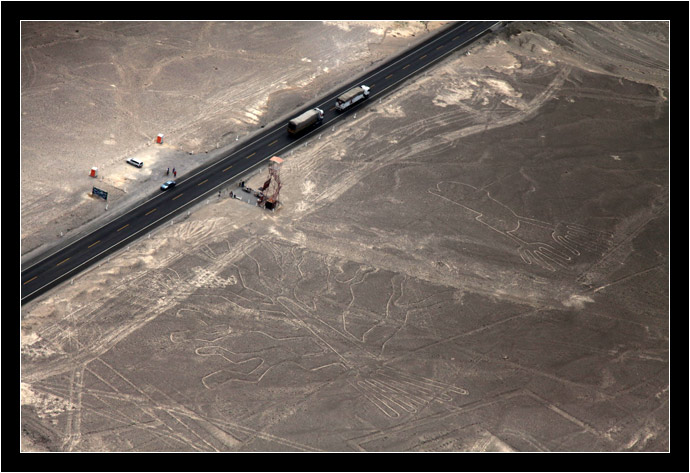 Nazca Lines and Lookout Tower
