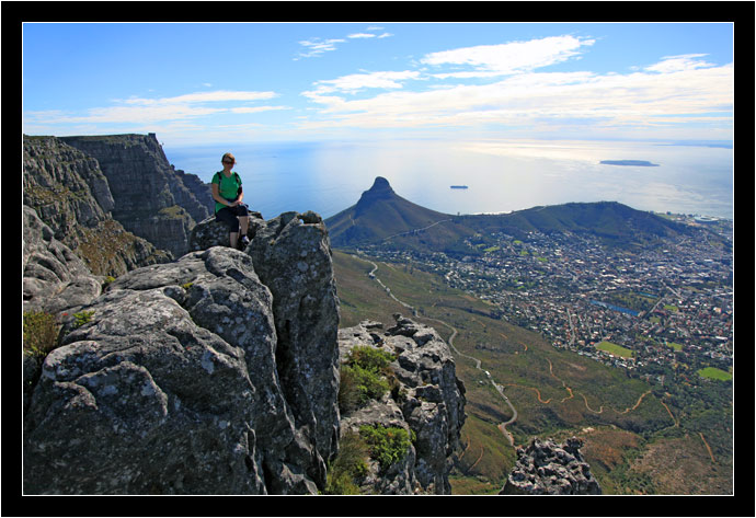 On top of Table Mountain On top of Table Mountain